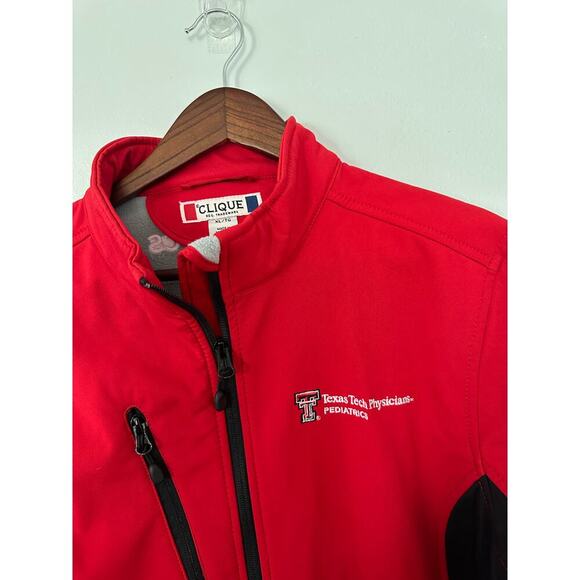 Clique Texas Tech Pediatrics Light Windbreaker Jacket - Picture 2 of 4